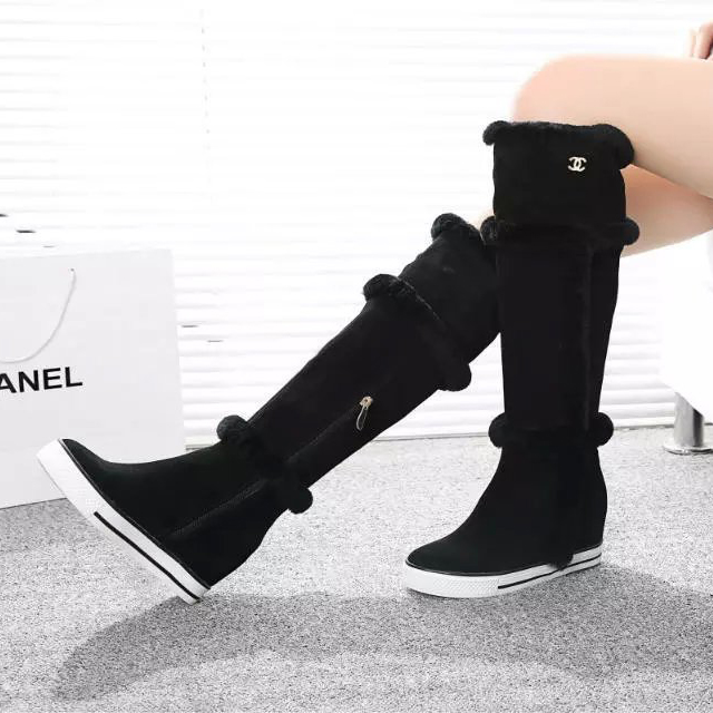 2016 new arrivals chanel velvet Boots