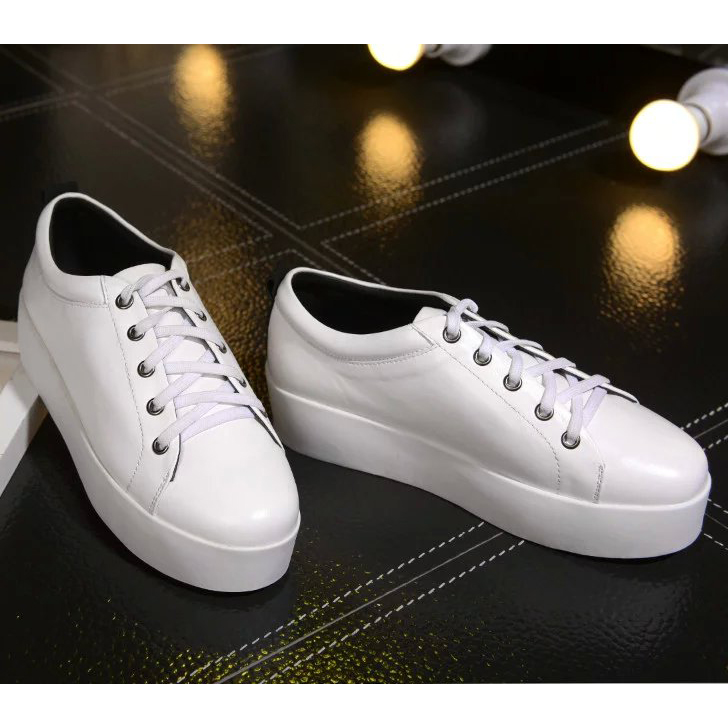 2016 new arrivals chanle shoes in Calfskin leather