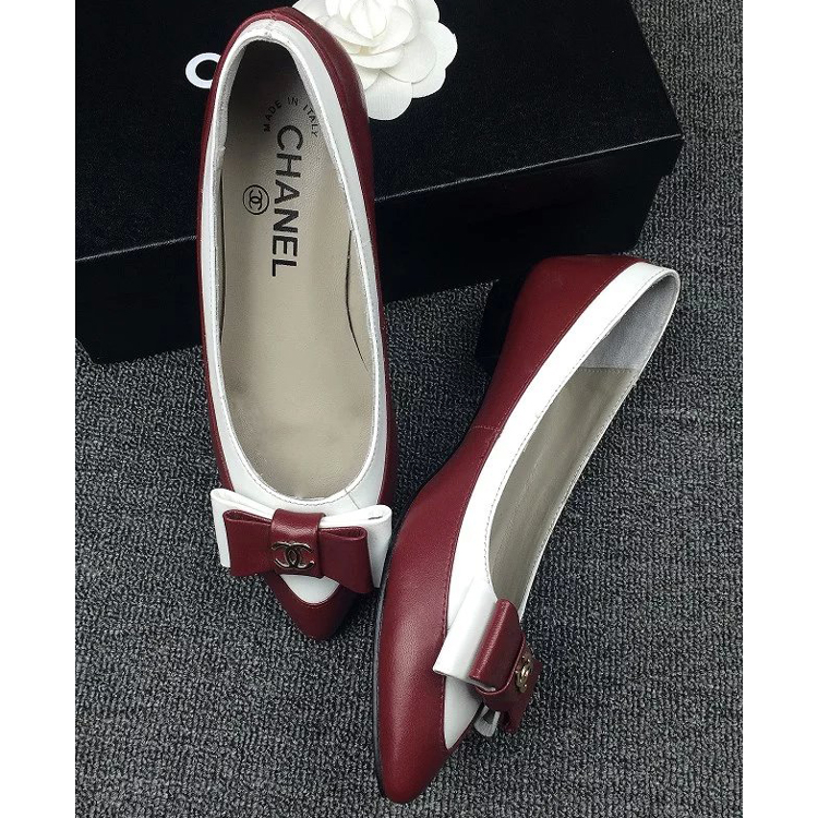 2016 new arrivals chanle shoes in Sheepskin Leather