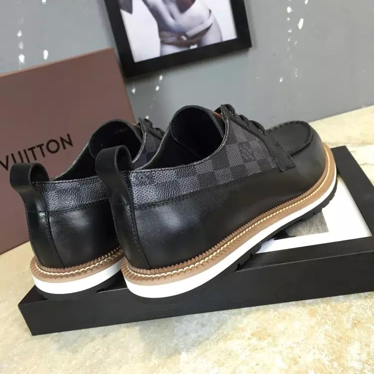 2016 new arrivals louis vuitton Calfskin Leather men casual shoes