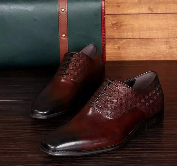 2016 new arrivals louis vuitton Calfskin leather Men business casual shoes