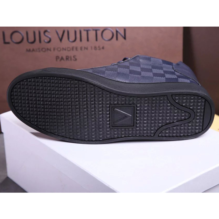 2016 new arrivals louis vuitton pressure patterns Leather men casual Boots