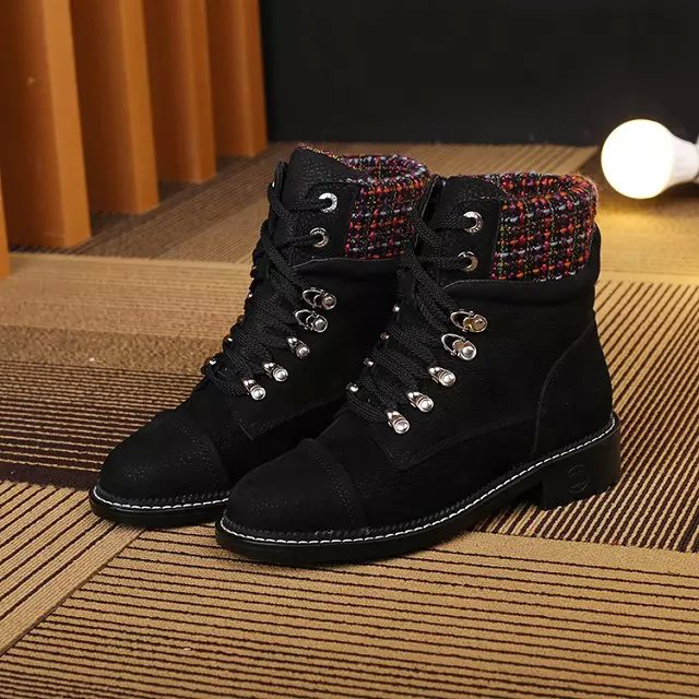 2016 new arrivals sheepskin leather Casual Boots