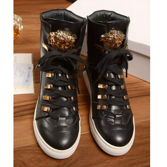 2016 versace women Cowhide lovers Sneakers shoes