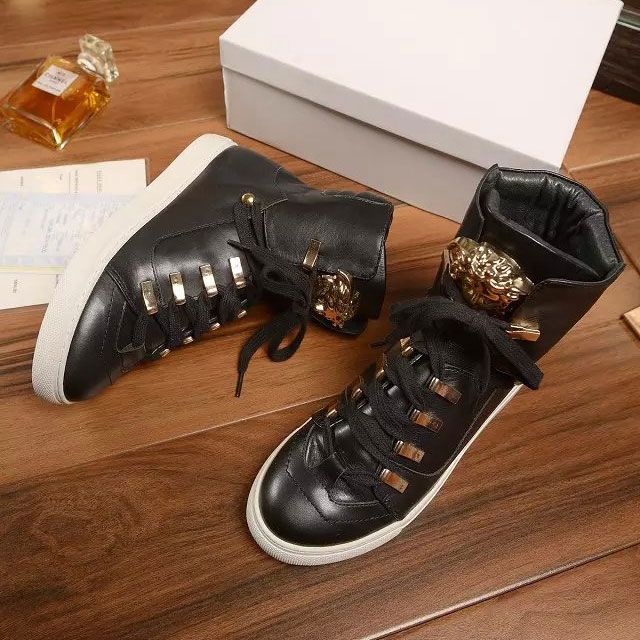 2016 versace women Cowhide lovers Sneakers shoes