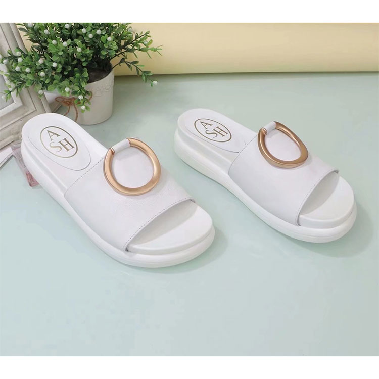 2018 ASH women Slippers in Calfskin