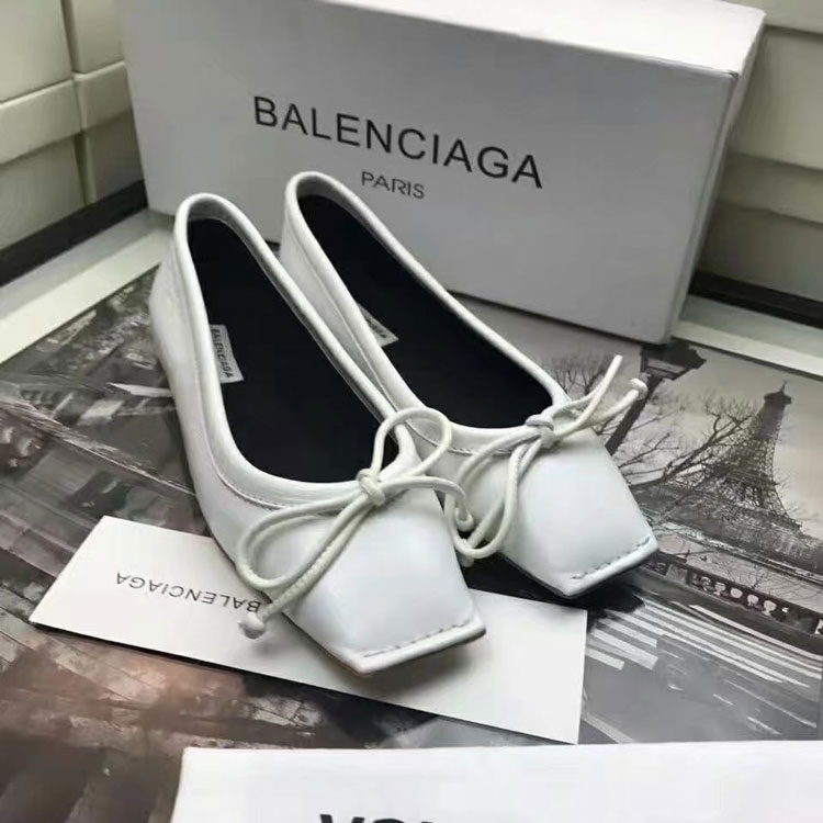 2017 Balenciaga women shoes in leather