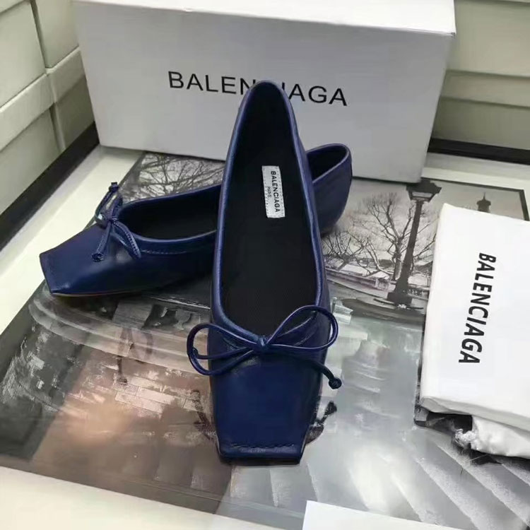 2017 Balenciaga women shoes in leather