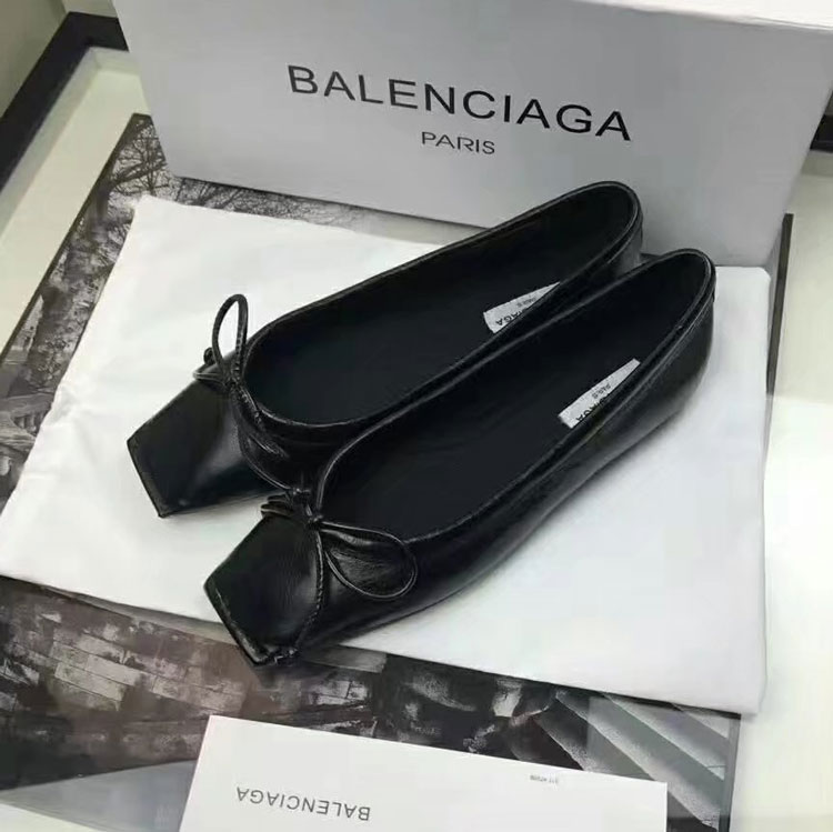 2017 Balenciaga women shoes in leather