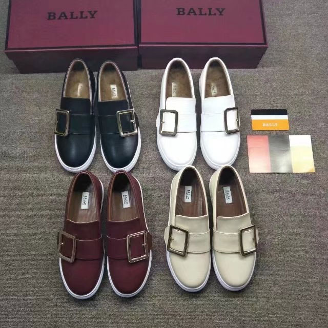 2017 Bally women Sneakers in Calfskin leather