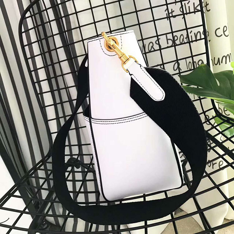 2017 CELINE SMALL SEAU SANGLE BAG IN SOFT GRAINED CALFSKIN