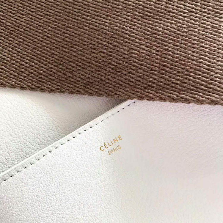 2017 CELINE SMALL SEAU SANGLE BAG IN SOFT GRAINED CALFSKIN