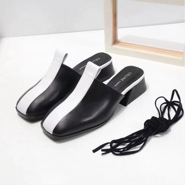 2017 Celine women Slippers in Calfskin leather