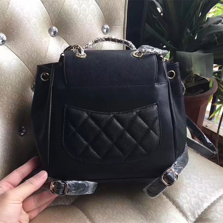 2017 Chanel Backpack Original Calfskin Leather A93748