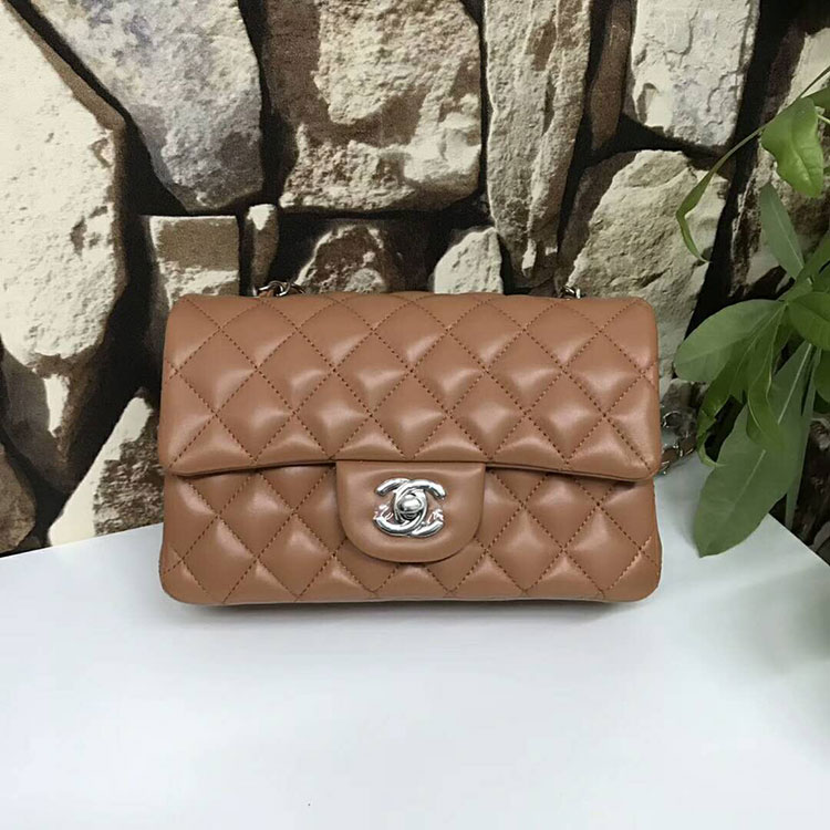 2017 Chanel Classic Mini Flap Bags Original Lambskin leather A1116