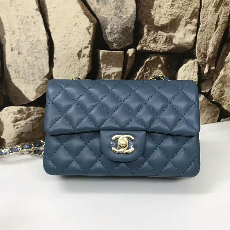 2017 Chanel Classic Mini Flap Bags Original Lambskin leather A1116