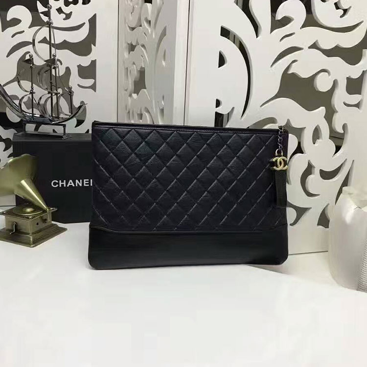 2017 Chanel Clutch Original Calfskin Leather A84288