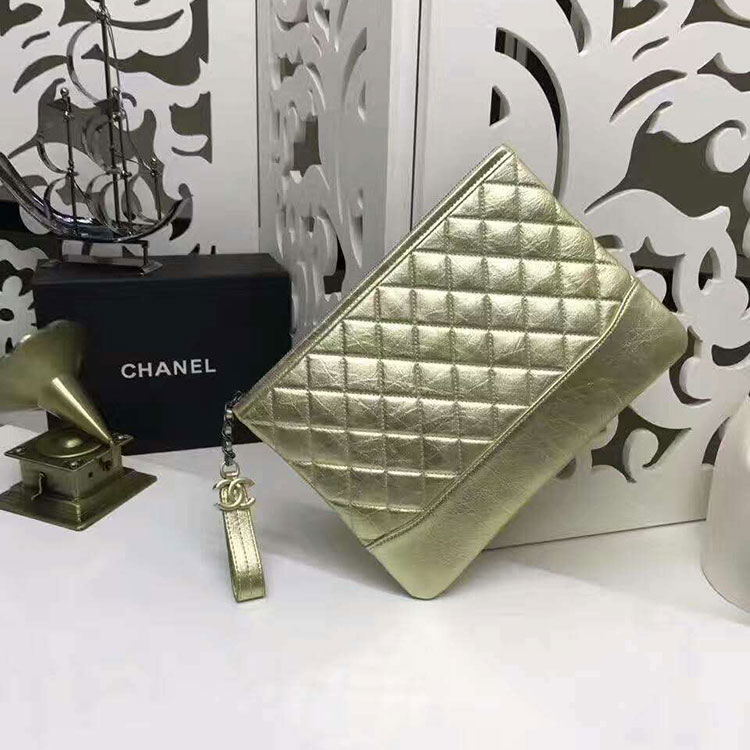 2017 Chanel Clutch Original Calfskin Leather A84288