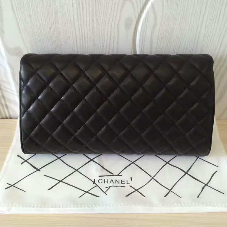 2017 Chanel Evening Cultch Bag A9600 Import Original Lambskin Leather