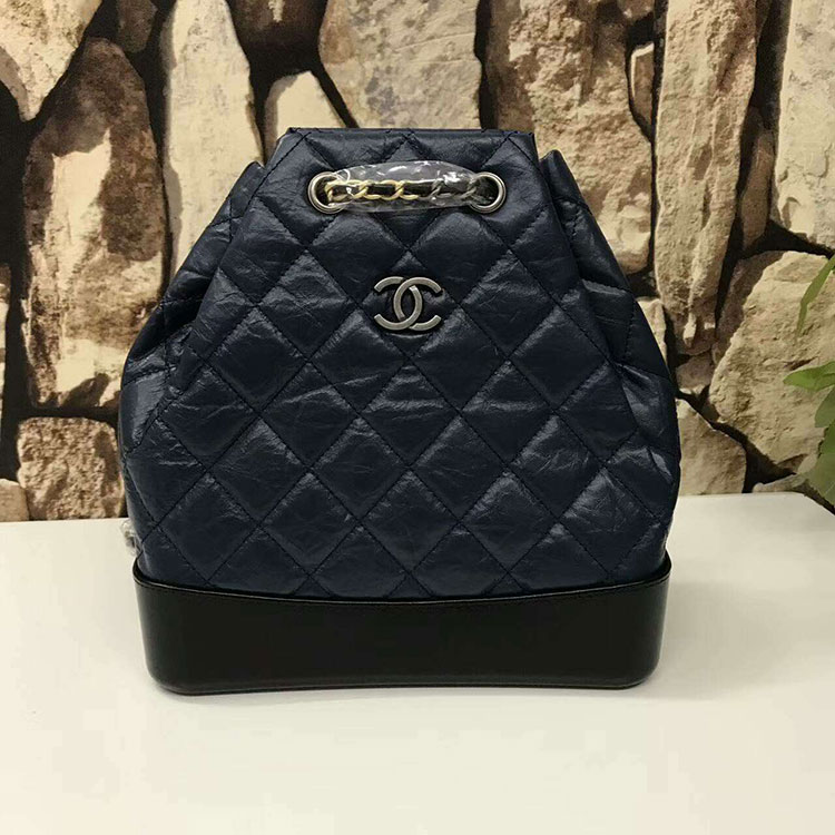 2017 Chanel Gabrielle Backpack Original Leather