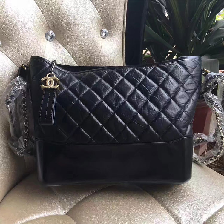 2017 Chanel Gabrielle large hobo bag Original leather A93825