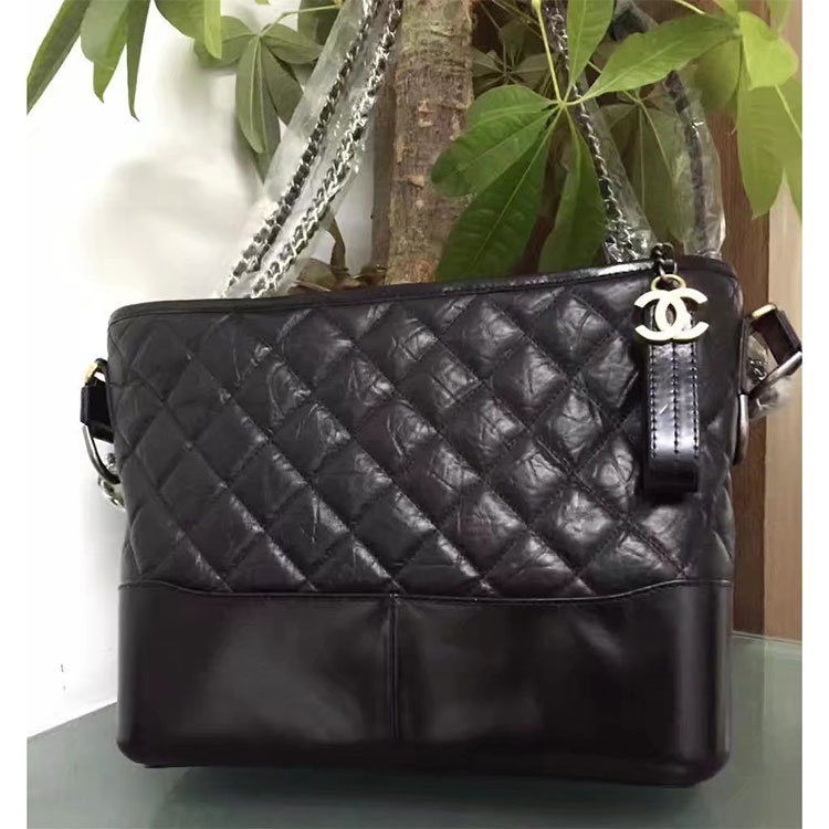 2017 Chanel Gabrielle large hobo bag Original leather A93825