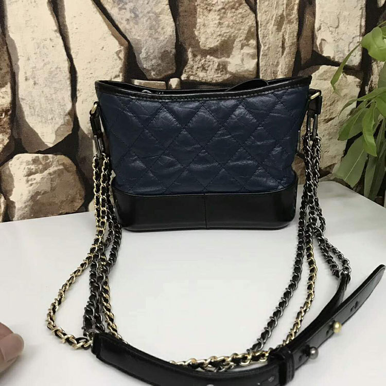 2017 Chanel Gabrielle small hobo bag Original leather A91810