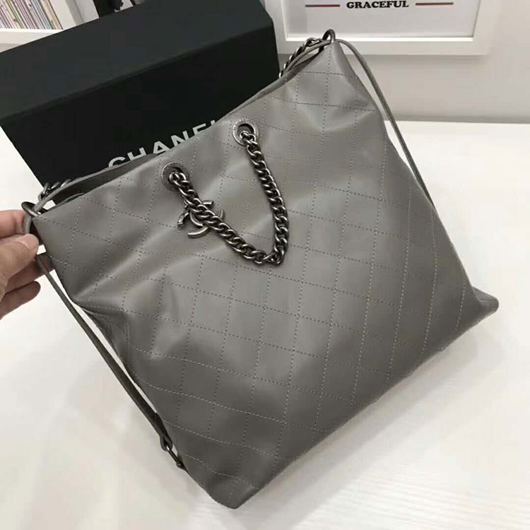 2017 Chanel Large Shopper Bag Original Leather A68850