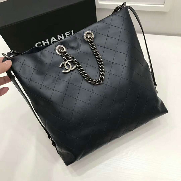 2017 Chanel Large Shopper Bag Original Leather A68850