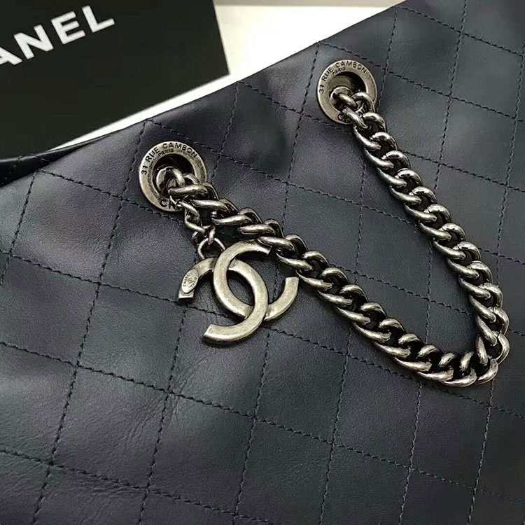 2017 Chanel Large Shopper Bag Original Leather A68850