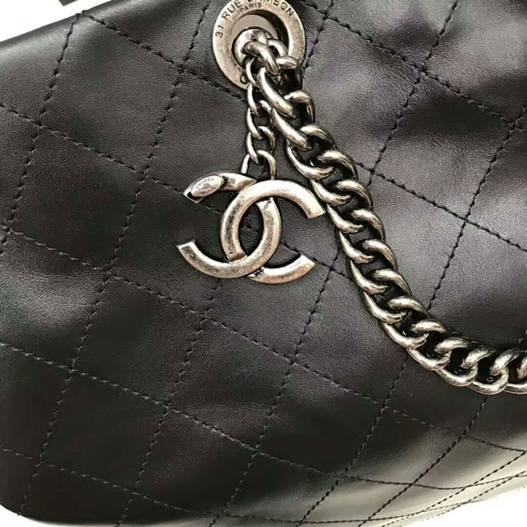 2017 Chanel Large Shopper Bag Original Leather A68850