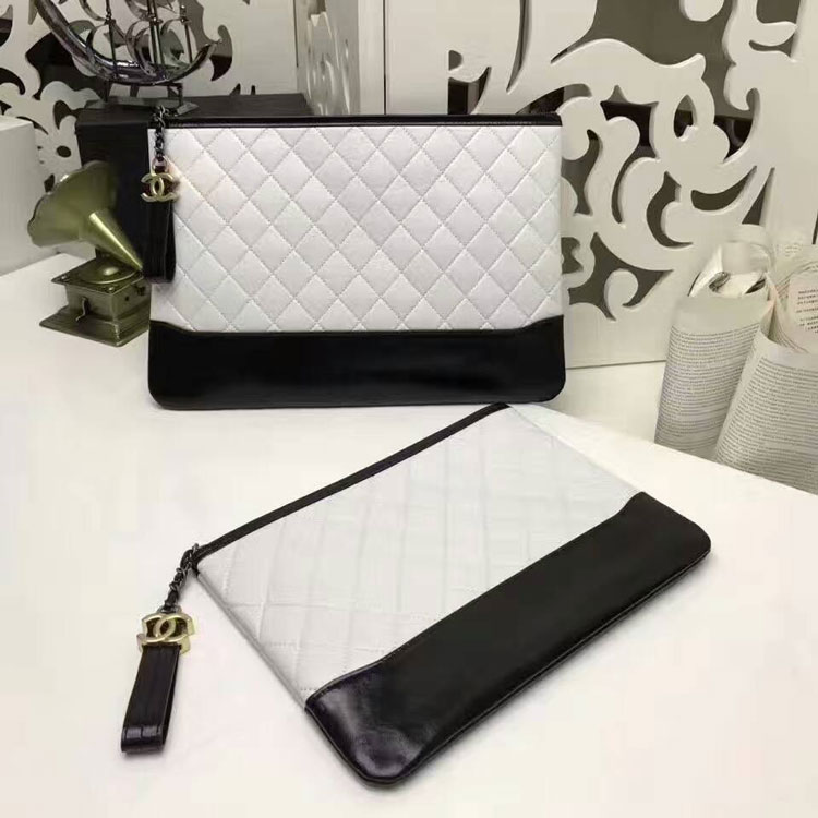 2017 Chanel Mini Clutch Original Calfskin Leather A84287