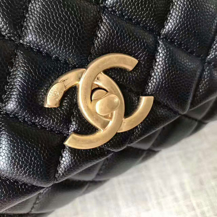 2017 Chanel Original Leather grained shoulder Tote bag A92991