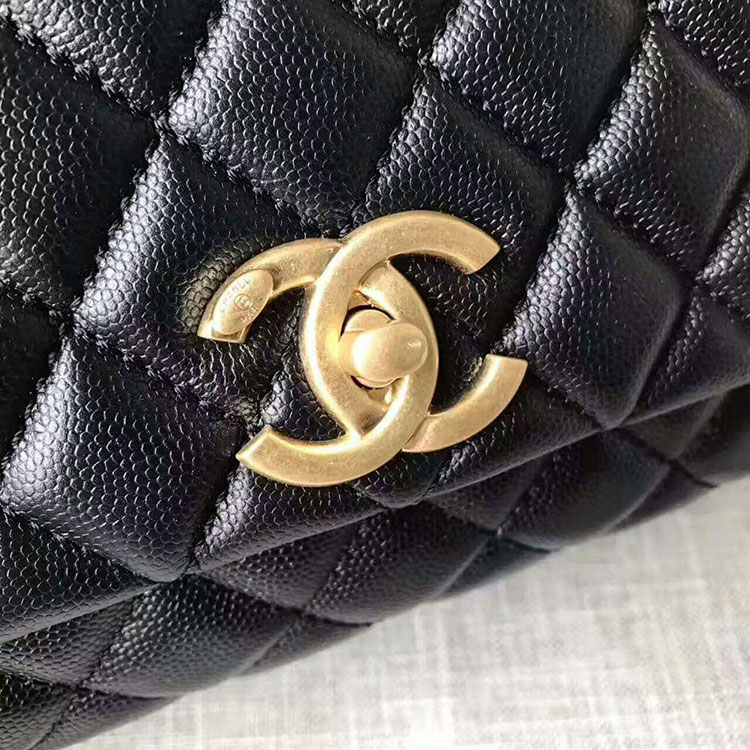 2017 Chanel Original Leather grained shoulder Tote bag A92991