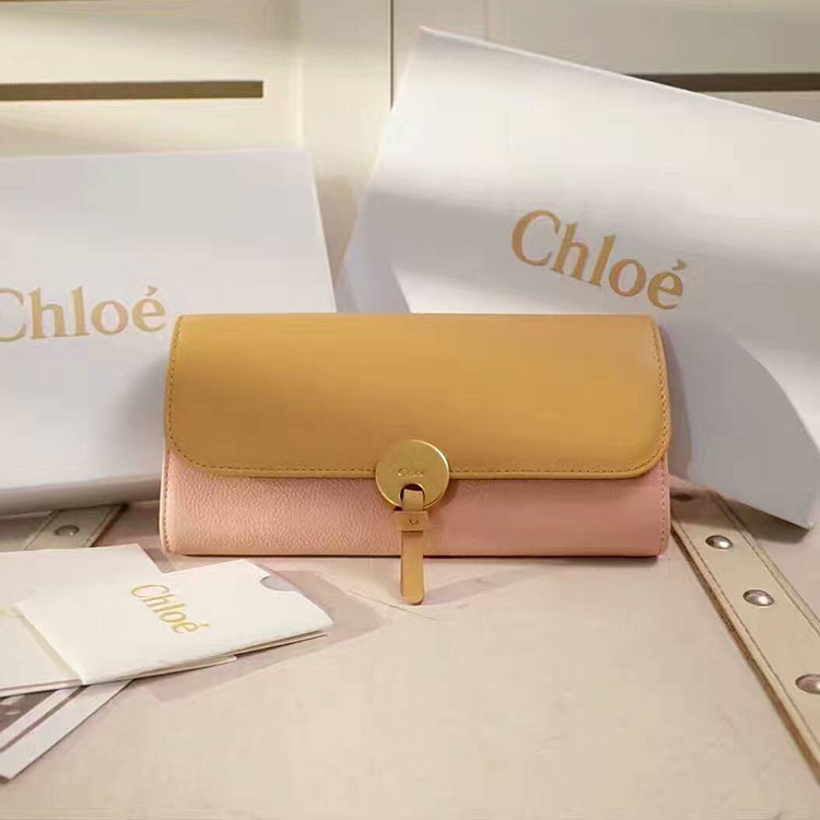 2017 Chloe INDY LONG WALLET WITH FLAP 3P0809