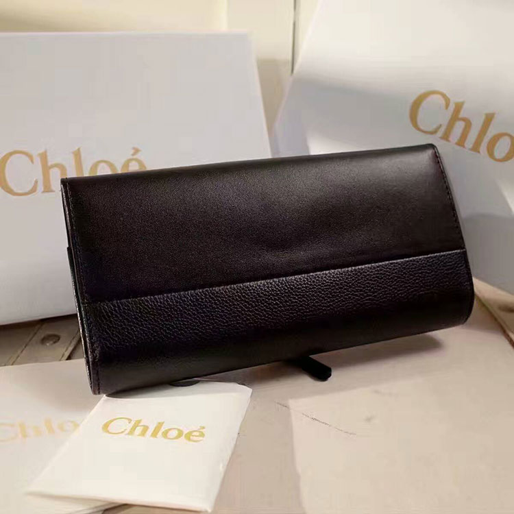 2017 Chloe INDY LONG WALLET WITH FLAP 3P0809