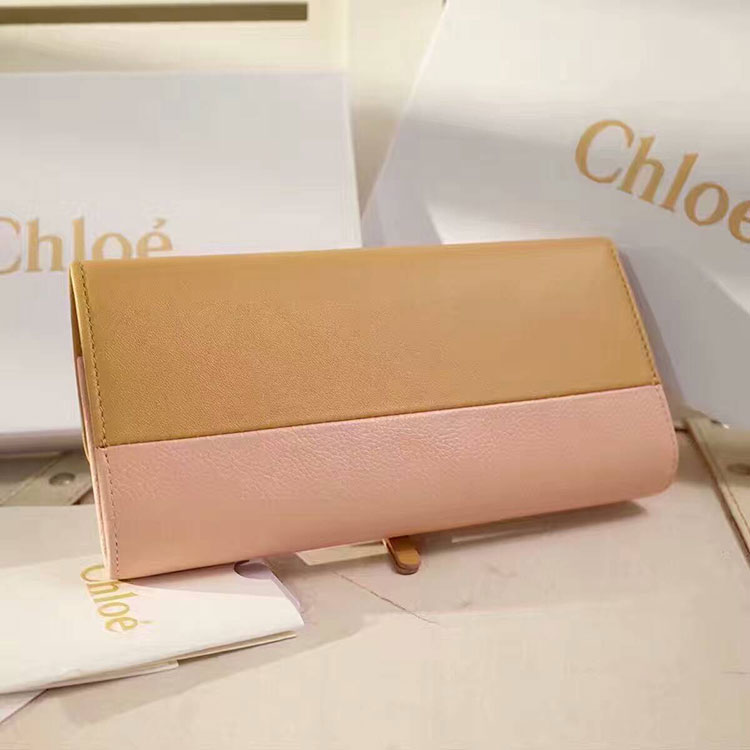 2017 Chloe INDY LONG WALLET WITH FLAP 3P0809