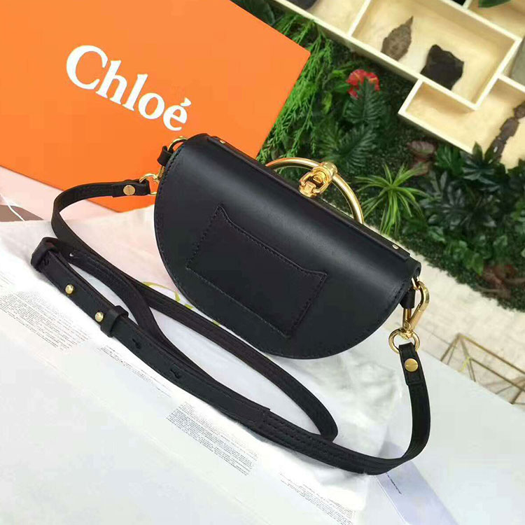 2017 Chloe Small Nile bracelet bag in original calfskin leather