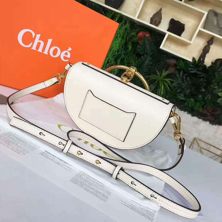 2017 Chloe Small Nile bracelet bag in original calfskin leather