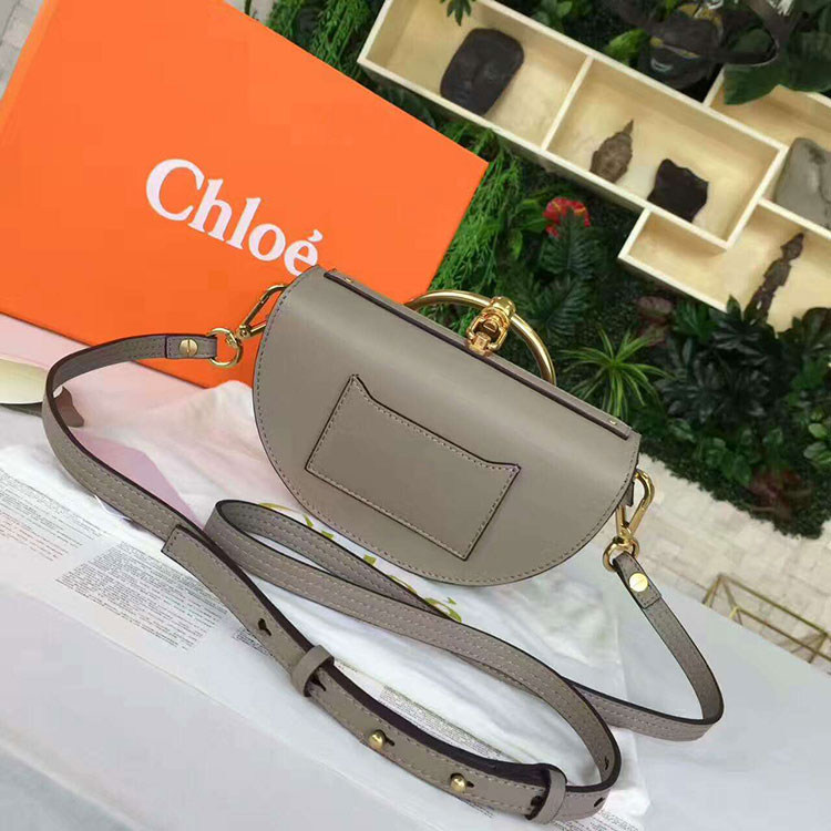 2017 Chloe Small Nile bracelet bag in original calfskin leather