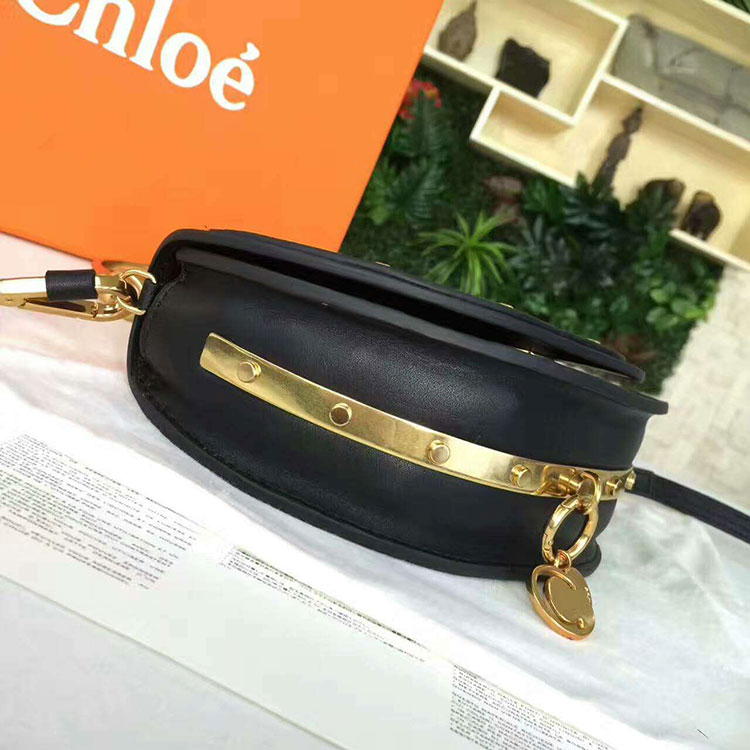 2017 Chloe Small Nile bracelet bag in original calfskin leather