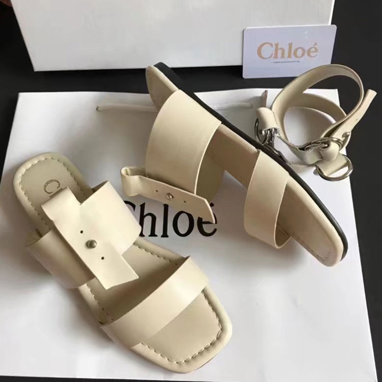 2017 Chloe Women Sandals in Calfskin leather