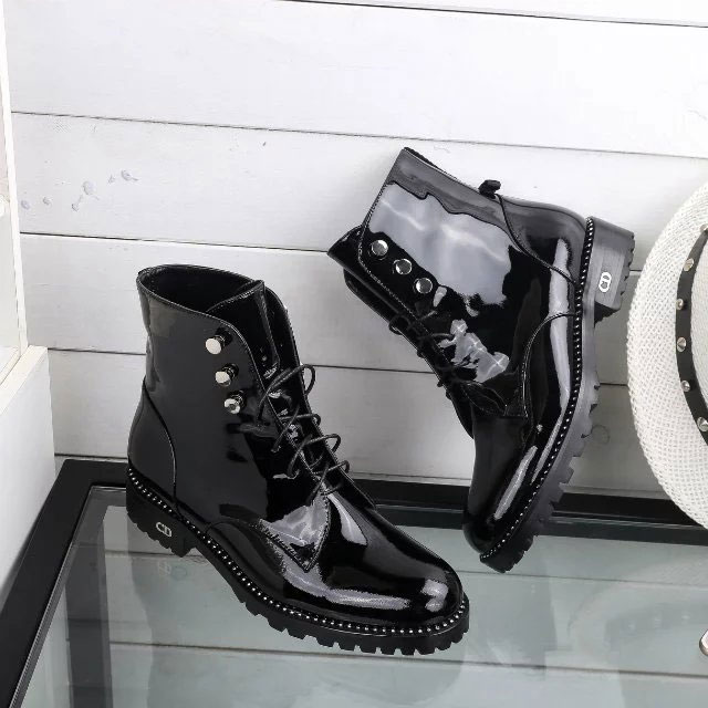 2017 Dior women Boot in Patent leather