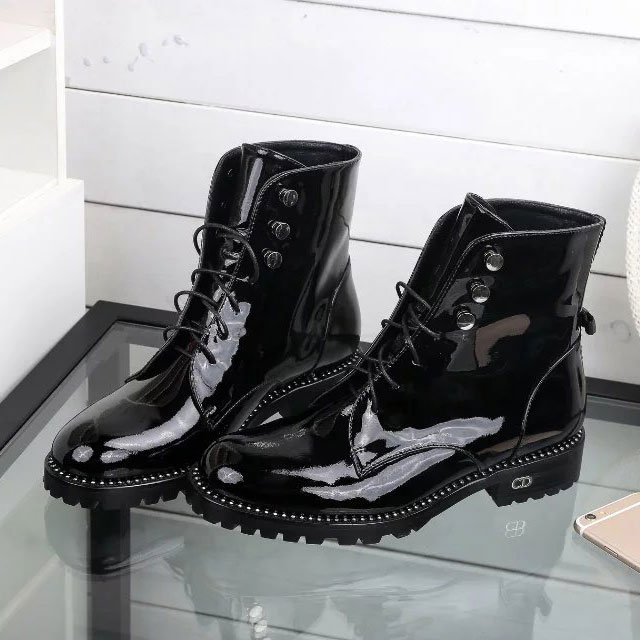 2017 Dior women Boot in Patent leather