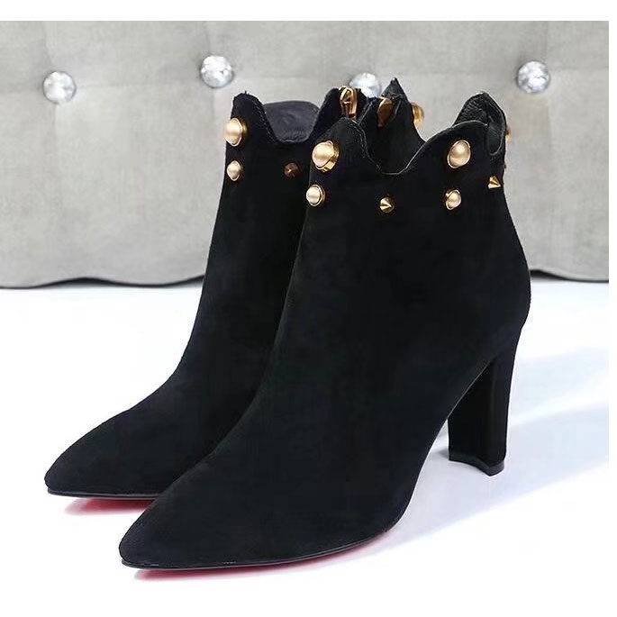 2017 Dior women Boot in velvet Heel 8cm