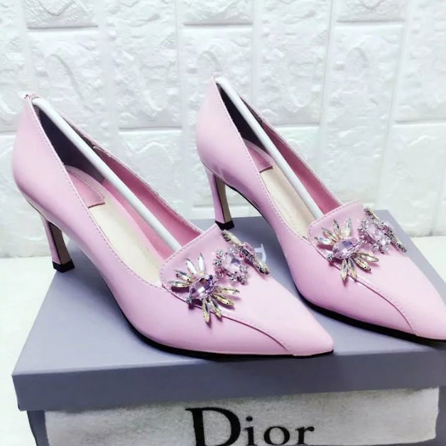 2017 Dior women shoes in Patent leather