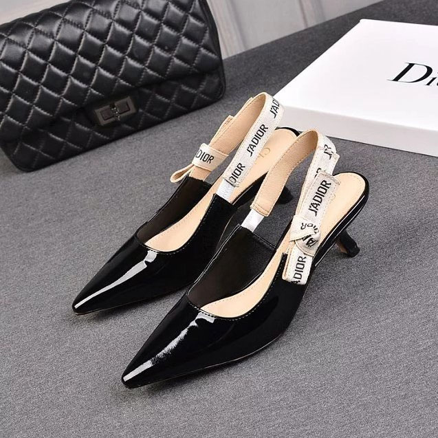 2017 Dior women shoes in Patent leather