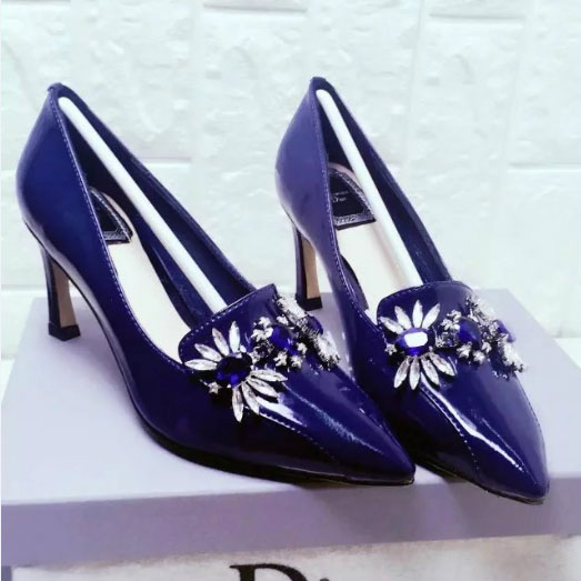 2017 Dior women shoes in Patent leather