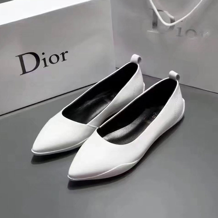 2017 Dior women shoes in Sheepskin leather