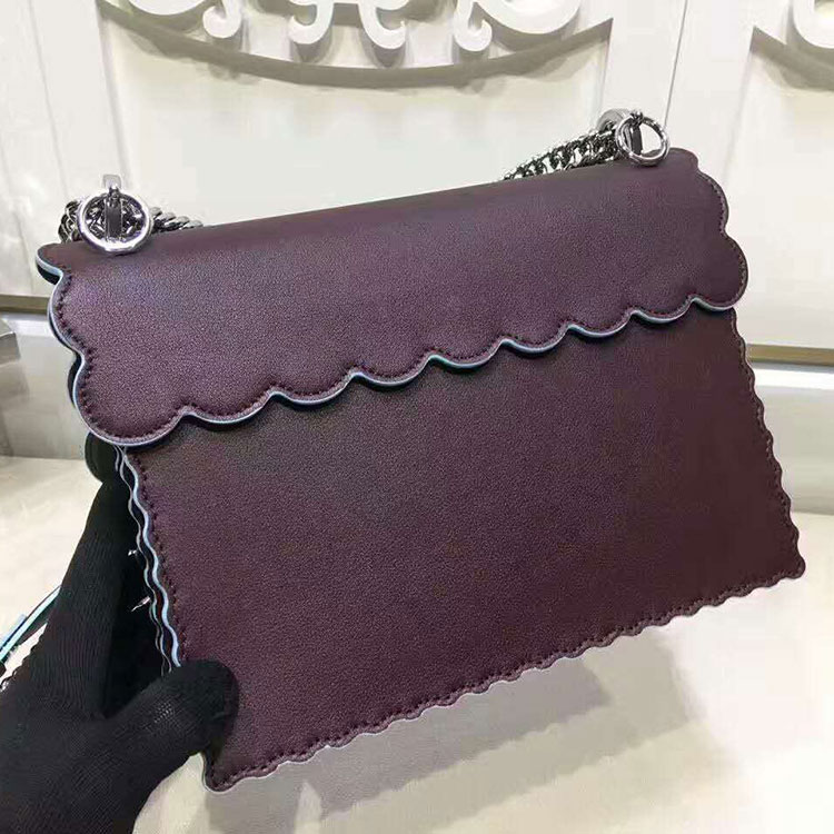 2017 Fendi KAN I handbag in Original calfskin leather 8BT3961